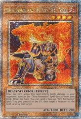 Brotherhood of the Fire Fist - Bear - RA04-EN198 - (Quarter Century Secret Rare) - 1st Edition